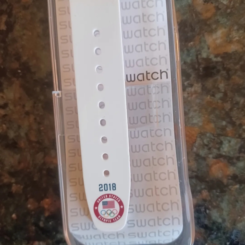 Swatch 2018 team usa Olympic games watch deadstock - Picture 4 of 4